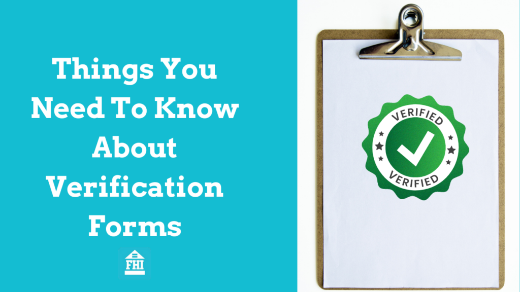 Things You Need To Know About Verification Forms